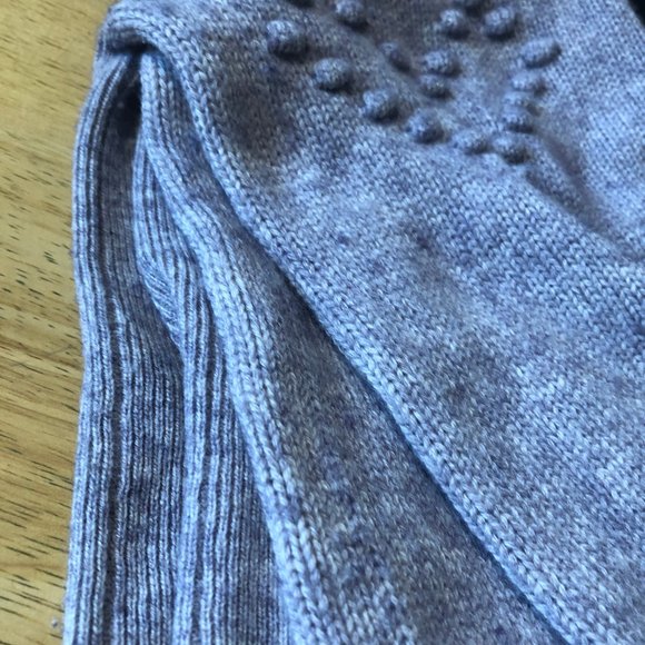 Womens Splendid Lavender Cotton Wool Cashmere Blend Popcorn Sleeve Sweater S * - Picture 9 of 9